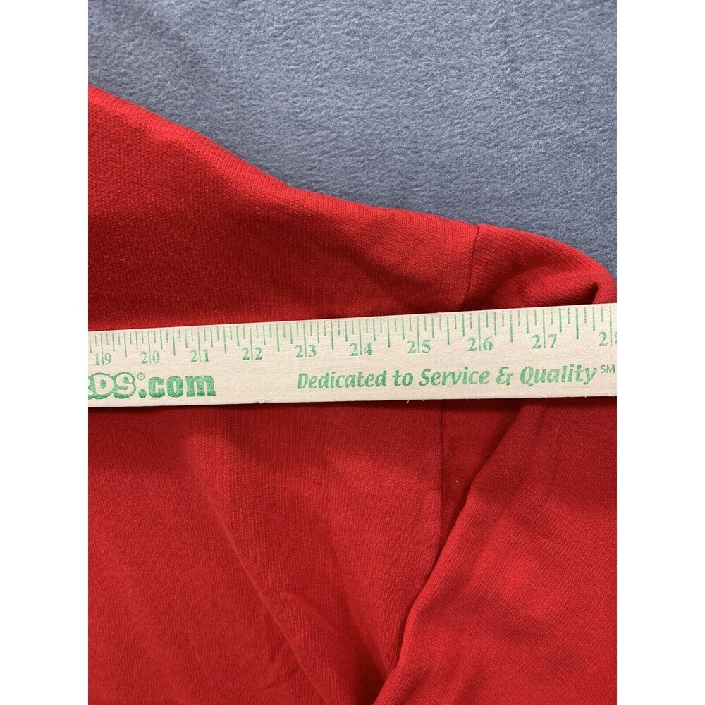 Athletic Works Men Zip Up Hoodie Size 2XL 50-52 Red Athletics Sports Workout - Picture 5 of 11